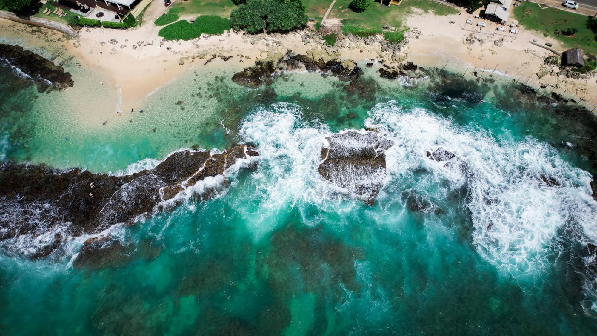 Teya Beach Hotel Ahangama Bagian luar foto
