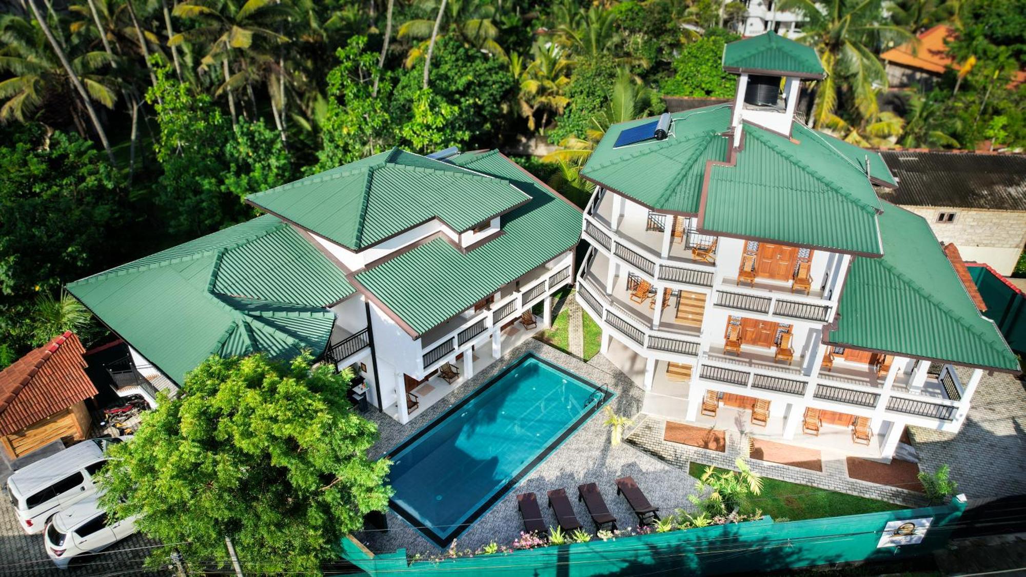 Teya Beach Hotel Ahangama Bagian luar foto