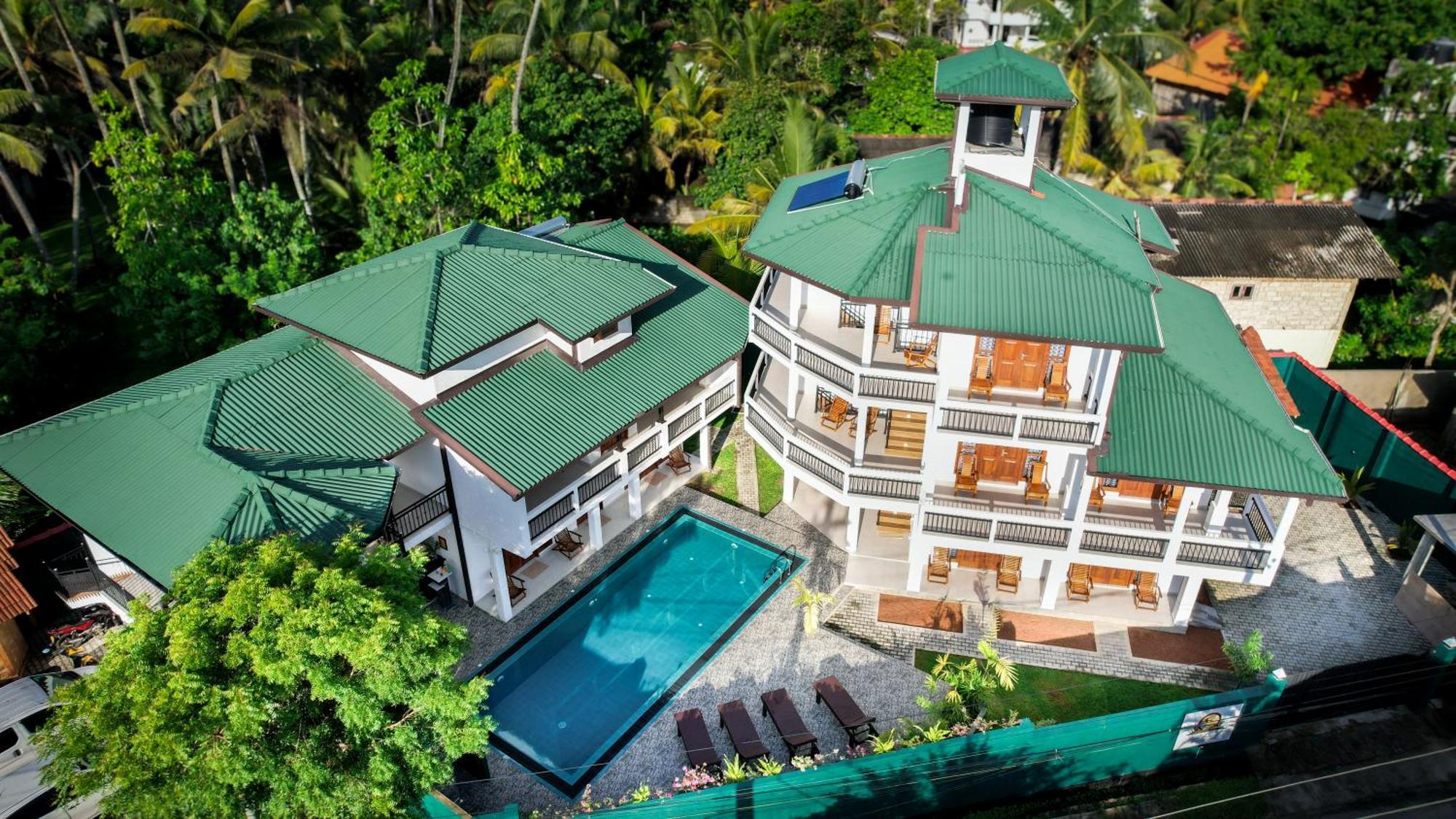 Teya Beach Hotel Ahangama Bagian luar foto